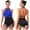 Royal Blue, variant on TiaoBug Women's Latin Dance Dress Backless Halter Neck Tassels Fringe Skirt Leotard Salsa Tango Dancewear Teal XXL