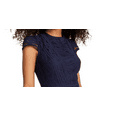 thumbnail image 2 of City Studio Junior's Lace Top Dress Navy Size 13, 2 of 3