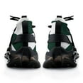 thumbnail image 6 of Aesthetic Grey Green And White Sunburst Walking Shoes for Men Woman Lightweight Tennis Fashion Elastic Sports Shoes Cushion Basketball Shoes, 6 of 7