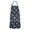 Police and Radio, variant on Police and Radio Black Pattern Apron for Women with Pockets, Cotton Linen Waterproof Adjustable Apron for Kitchen Cooking Gardening BBQ Salon 33"x27"