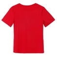 thumbnail image 3 of T-shirt Décontracté Parent-Enfant, Haut à Col Rond à Manches Courtes avec Imprimé Cœur, 3 of 7