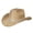 Khaki, variant on Cowboy Cowgirl Hat For Women Men Western Hats Rhinestone Cowboy Hat Wide Brim Cow Girl Rodeo Hat Felt Jazz Cap For Rodeo Party