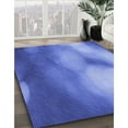 thumbnail image 2 of Ahgly Company Indoor Rectangle Patterned Sky Blue Dress Blue Area Rugs, 2' x 4', 2 of 6