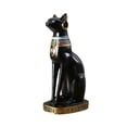 thumbnail image 4 of Estatua de Del Gato Egipcio Bastet, Decoración de Mesa de Egipto, Color Negro Antiguo para Escritorio, Dormitorio, Sala de Estar, Decoración 105x16x305cm, 4 of 10