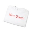 thumbnail image 3 of Mayo Queen Sweatshirt Gifts Crew Neck Shirt Long Sleeve Unisex, 3 of 5