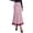 Floral Pink Rose Red, variant on PRETTYGARDEN Women's Flowy Satin Midi A Line Skirt | Dressy Lace Trim, Elastic High Waisted, Fall Fashion Bottoms, Elegant Outfits for Wedding Guest, Cocktail Party & Date Night