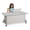 Gray/Coastal Blue, variant on Apollo Single Computer Desk - Coastal Blue