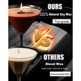 thumbnail image 2 of Vela perfumada Mosthink Espresso Martini 375 ml 100% cera de soja, 2 of 7