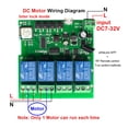 thumbnail image 4 of Interrupteur Intelligent 4 Canaux Wifi Relais Garage Porte Roulante Lampe Moteur Rideau Interrupteur Autobloquant, Facile à Utiliser, 4 of 7