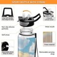 thumbnail image 4 of BZSMCE Sport Bottle Raspberry Lemonade Summer Drink Outdoor sports Water Bottle Size: 10.4x3in, 4 of 7