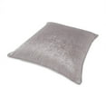 thumbnail image 3 of MICHAEL AMINI Alderon 20x20" Square Velvet Accent Pillow in Pewter in Set of 2, 3 of 7
