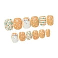 thumbnail image 2 of 24PCS Short Press on Nails for Girls and Women, Fake Nails Kit, 2 of 3