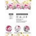 thumbnail image 4 of Pink Christmas Mantel Scarf Fireplace Decorations for Living Room, Winter Snowman Pine Tree Snowflakes Fireplace Mantel Scarf Cover Runner for Halloween/Thanksgiving/Christmas Decor 90"x17", 4 of 6