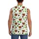 thumbnail image 4 of Fotbe Cute Bear Men's Camiseta sin Mangas Estampada para Hombres, Playera Casual para Gimnasio, Entrenamiento, Playa-Large, 4 of 7