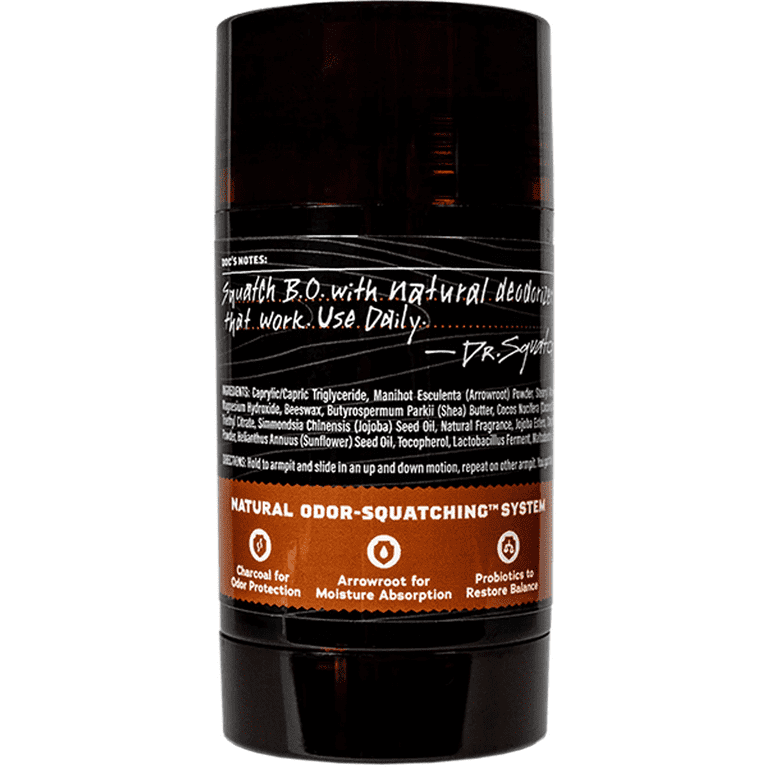 DR SQUATCH - Deodorant - Wood Barrel Bourbon