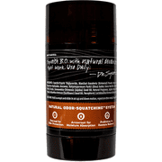 Dr. Squatch Natural Deodorant, Wood Barrel Bourbon, 2.65 oz