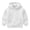 White, variant on GobdXE Solid Cotton Blend Girls Pullover Hoodie Long Sleeve Waffle Texture Kangaroo Pocket Bubble Sleeve Loose Casual Children Sweatshirt,7-8 Years(White)