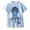 Light Blue, variant on boys easter outfit Boys Outfits & Sets Casual Comfortable Round Neck Summer Outfit For Toddler And Kids Daily Wear Outdoor Play School