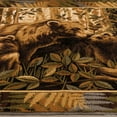 thumbnail image 4 of Allstar African Contours Collection Bears Area Rug (3' 9" x 5' 1"), 4 of 7