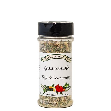 Lesley Elizabeth  Guacamole  Dip & Seasoning  Just Add Avocado  Dry Seasoning Blend  Dry Spices  Dip Mix  3.98oz  MID# SP9040  $11.24