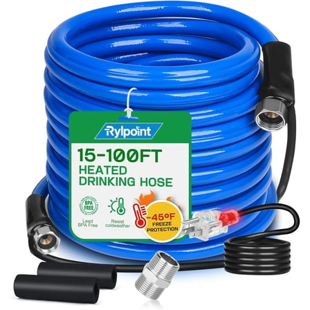 50FT Heated Rv Water Hose