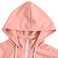 thumbnail image 6 of Dpjklzsn Men's Waterproof Hooded Windbreaker Jacket, Full Zip Long Sleeve Casual Outdoor Coat with Zipper Pockets, 6 of 9