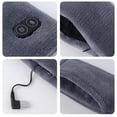 thumbnail image 6 of ZOELNIC Women Men Heated Scarf USB Operated Heating Fleece Scarf, Message Three-speed Temperature Control Warming Scarf, Gift (Red), 6 of 11