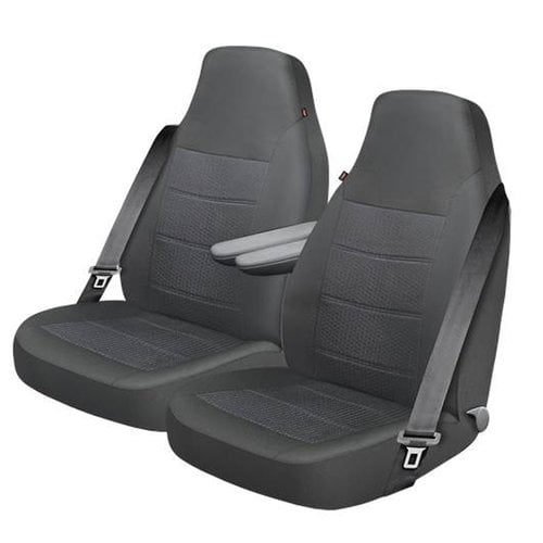 Dickies XL Truck Titanium Seat Cover Pairs, Gray