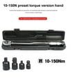 thumbnail image 1 of Ratchet Torque Wrench Square Drive 10-150N.m Reversible Ratchet Key 1/2 Inch Adjustable Torque Spanner Precise Preset Hand Tool set b, 1 of 6