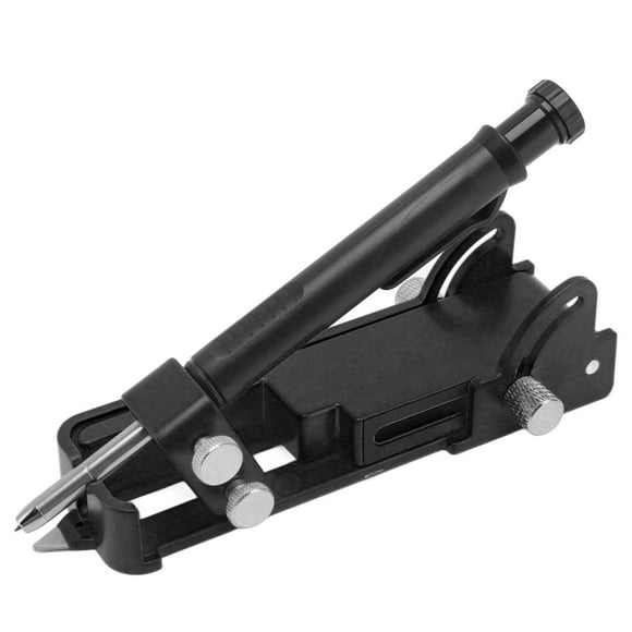Aluminum Alloy Scribe Tool, Simplify Copying Tracing Adjustable Multifunction Scribing Tool For Construction Black