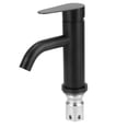thumbnail image 4 of Grifo De Baño Negro, Grifo De Baño Resistente A Los Arañazos Para Lavabo Para Baño Para Lavadero EOTVIA Cold Hot Faucet, 4 of 8