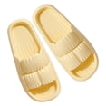 thumbnail image 2 of Zapatillas de Ducha de Eva para Mujer, Cómodas Sandalias de Baño Antideslizantes con Diseño de Pétalos Acolchados para El Hogar, La Playa, Fáciles de Poner y, 2 of 8