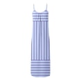 thumbnail image 7 of DHFJKG Summer Dresses For Women 2026 Sleeveless Open Back Casual Boho Maxi Dress Scoop Neck Striped A Line Dress Stylish Dresses, 7 of 7