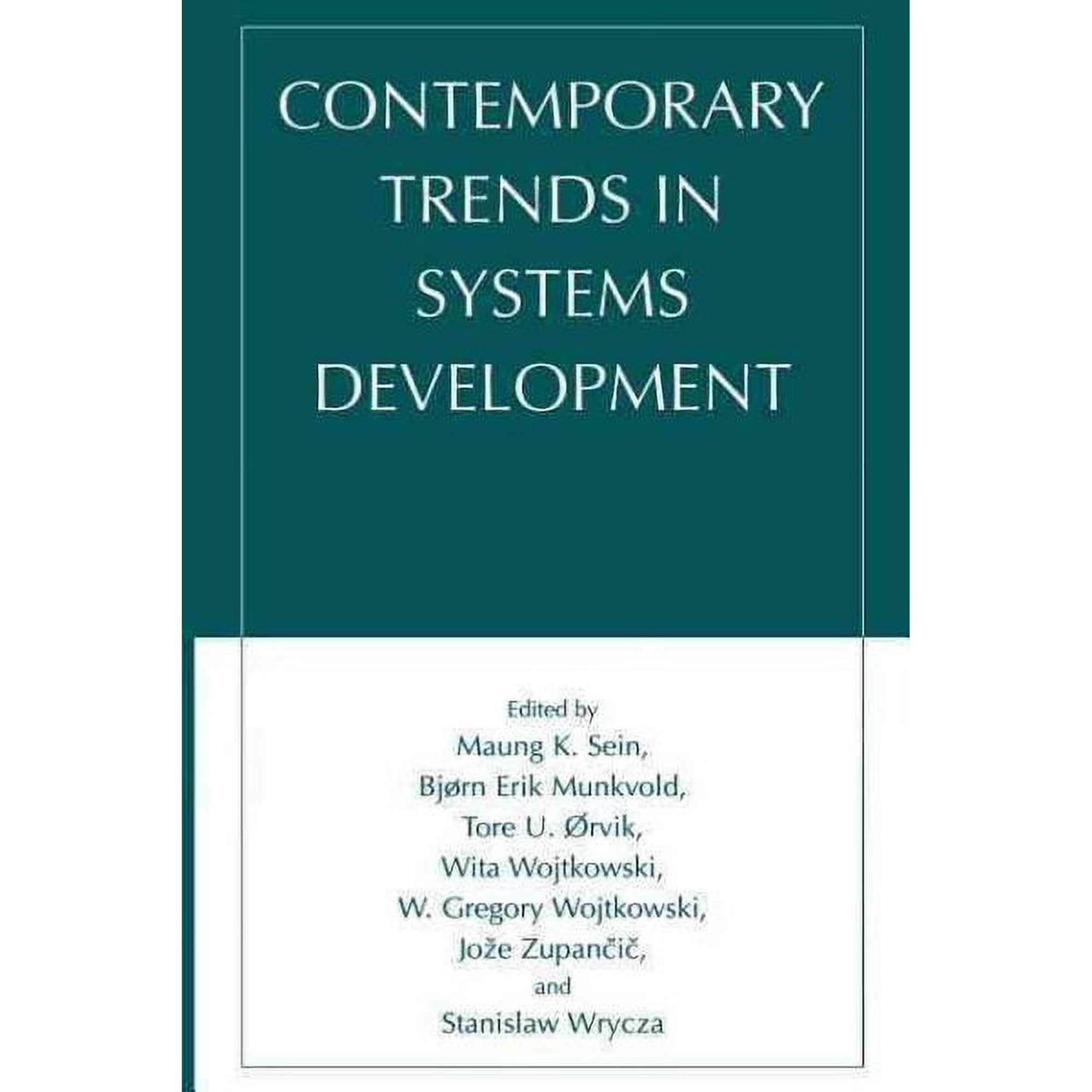 Contemporary Trends in Systems Development (Paperback)