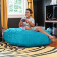 thumbnail image 4 of Jaxx Cocoon 4 Foot Bean Bag Chair and Crash Pad, Aqua, 4 of 7