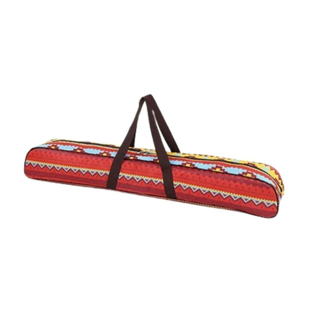S SERENABLE Sac pour Mât de Tente Sac de Mât en Bâche de Camping Pochette de Camping Portable pour l'Extérieur Étui pour Canne à Pêche pour Canne à Pêche Abri pour Cannes de Randonnée Canne Rouge