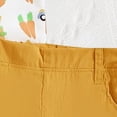 thumbnail image 4 of Baby Boy Easter Outfit Short Sleeve Lapel Button-Down Shirt with Elastic Shorts Set Toddler Boy Cute Clothing, 4 of 6