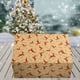 thumbnail image 5 of Papel de regalo navideño | Paquete económico de 10 hojas | Hojas grandes de 50 x 70 cm | Papel kraft marrón con diseños de árboles, ciervos y cajas de regalo | Papel de regalo navideño para niños y, 5 of 6