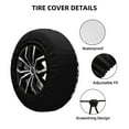 thumbnail image 2 of Lukts la Carte des États-Unis pour les Housses de Pneus, Étanche, Anti-Poussière, Ajustement Universel pour Remorques & SUV - Protection Ultime en un-15 Pouces, 2 of 6