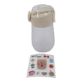 thumbnail image 2 of Vaso Prichos Con Tapa De Vidrio, 1 Pieza, 2 of 6