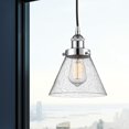 thumbnail image 2 of 616-1PH-PC-G44 Innovations Lighting Cone - 1 Light Mini Pendant In Industrial Style-9.75 Inches Tall and 7.75 Inches Wide-Polished Chrome Finish-Seedy, 2 of 2