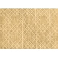 thumbnail image 1 of Ahgly Company Indoor Rectangle Abstract Brown Contemporary Area Rugs, 4' x 6', 1 of 4