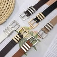thumbnail image 4 of YooGuoGuo Gothic belt for men and women, fashionable retro PU leather belt, women's jeans,Y2K casual belt, 4 of 6