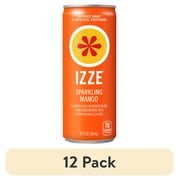 (12 pack) IZZE Sparkling Mango Juice Beverage, 8.4 Fl Oz Can