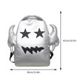 thumbnail image 3 of Demon Bat Backpack Multifunctional Cute Fitness Rucksack for Men Women (Silver), 3 of 10