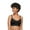 Black, variant on Easy Does It™ Allover Smoothing Seamless Longline Bra RM5501A Color: Black Size: LARGE