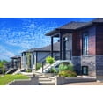 thumbnail image 3 of Z Lite 584PHMR-533PM-BK 24 in. Dunbroch 1 Light Black Outdoor Pier Mounted Fixture, 3 of 7