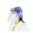 thumbnail image 4 of Safety Face Shield All-Round Protection Cap with Clear Wide Visor Spitting Anti-Fog Lens, Lightweight Transparent Shield with Adjustable Elastic Band for Men Women 10063, 4 of 8