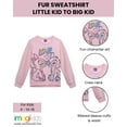 thumbnail image 3 of Disney Lilo & Stitch Angel Fleece Pullover Fur Sweatshirt Little Kid to Big Kid, 3 of 4