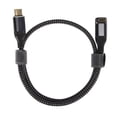 thumbnail image 1 of Cable de datos tipo C a tipo C 240W PD3.1 Transferencia de carga rápida para tableta móvil portátil 50 cm, 1 of 5